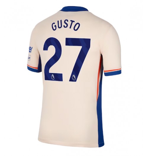 Fotbollströjor Billigt Herr Chelsea Bortatröja 2024/25 med tryck Malo Gusto 27