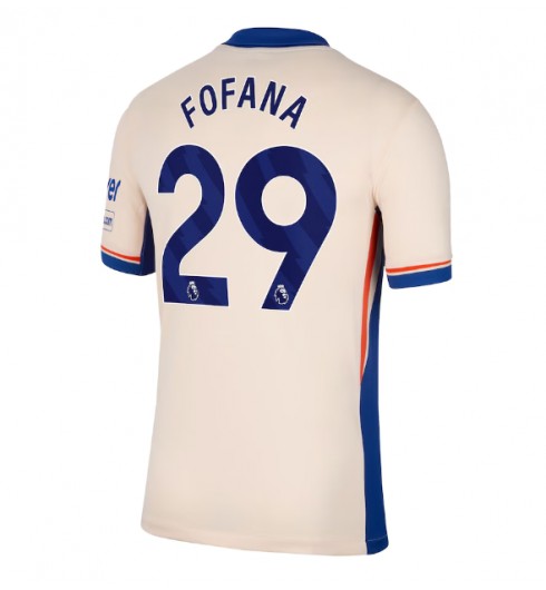 Fotbollströjor Billigt Herr Chelsea Bortatröja 2024/25 med tryck Wesley Fofana 29