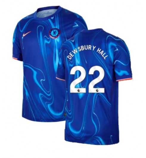 Herr Chelsea Hemmatröja 2024/25 Fotbollströjor med tryck Kiernan Dewsbury-Hall 22