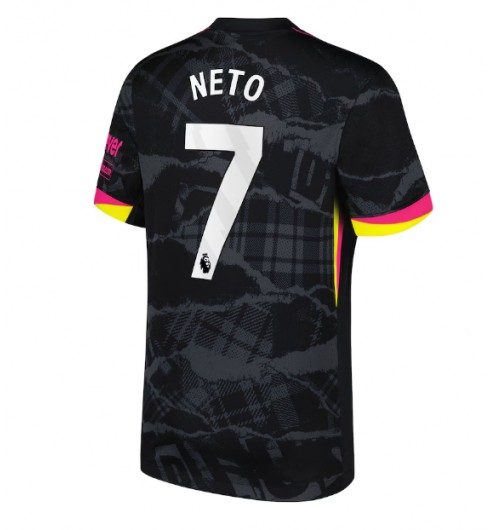 Fotbollströjor Billigt Herr Chelsea Tredjetröja 2024/25 med tryck Pedro Neto 7