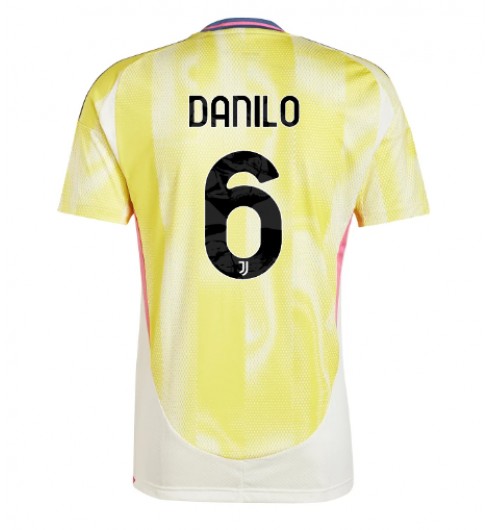 Köpa Fotbollströjor Herr Juventus Bortatröja 2024/25 Kortärmad Danilo Luiz 6