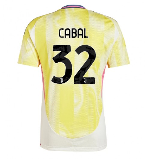 Köpa Fotbollströjor Herr Juventus Bortatröja 2024/25 Kortärmad Juan Cabal 32