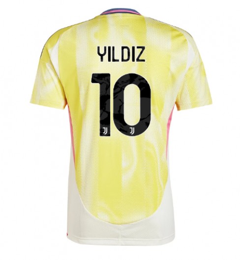 Köpa Fotbollströjor Herr Juventus Bortatröja 2024/25 Kortärmad Kenan Yildiz 10