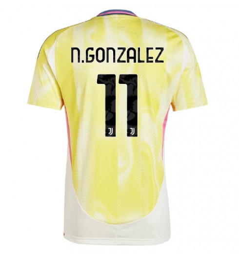 Köpa Fotbollströjor Herr Juventus Bortatröja 2024/25 Kortärmad Nicolas Gonzalez 11
