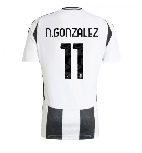 Matchställ Fotboll Herr Juventus Hemmatröja 2024/25 Kortärmad Nicolas Gonzalez 11