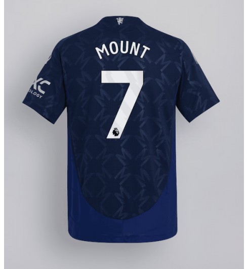 Billiga Fotbollströjor Herr Manchester United Bortatröja 2024/25 Kortärmad Mason Mount 7