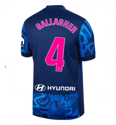 Herr Atlético Madrid Tredjetröja 2024/25 Fotbollströja med namn Conor Gallagher 4