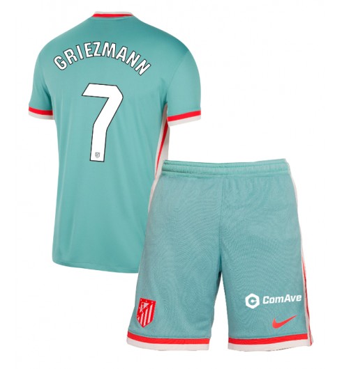 Fotbollströjor Barn Billiga Atlético Madrid Bortatröja 2024/25 Antoine Griezmann 7