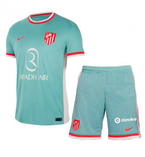 Billiga Fotbollströjor Atlético Madrid Bortatröja 2024/25 Kortärmad shorts