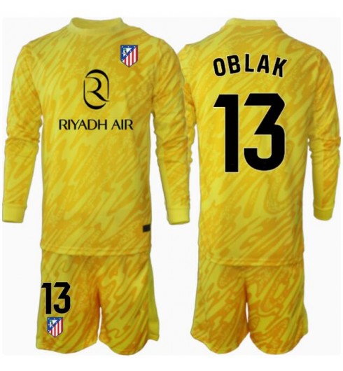 Billiga Fotbollströjor Atlético Madrid Målvakt Tredjetröja 2024/25 Jan Oblak 13