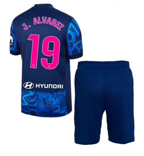 Atlético Madrid Tredjetröja 2024/25 Fotbollskläder för barn Julian Alvarez 19