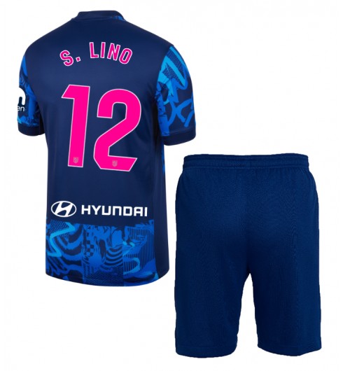 Atlético Madrid Tredjetröja 2024/25 Fotbollskläder för barn Samuel Lino 12