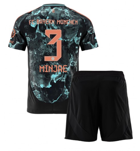 Billiga Fotbollströjor Barn Bayern München Bortatröja 2024/25 Kim Min-jae 3