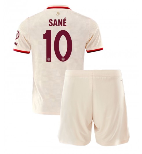 Fotbollskläder Set Barn Bayern München Tredjetröja 2024/25 Leroy Sane 10