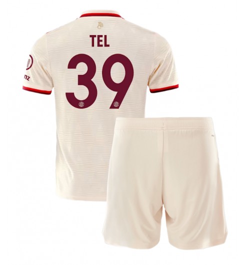 Fotbollskläder Set Barn Bayern München Tredjetröja 2024/25 Mathys Tel 39