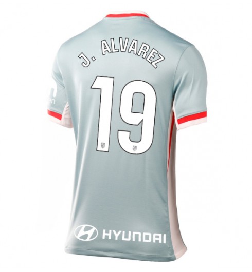 Matchtröjor Fotboll Atlético Madrid Bortatröja 2024/25 med namn Julian Alvarez 19