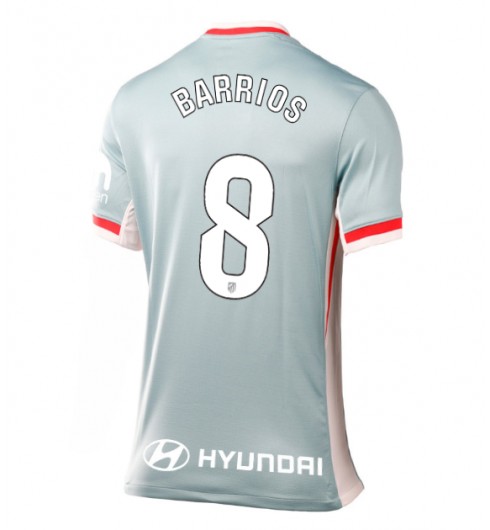 Matchtröjor Fotboll Atlético Madrid Bortatröja 2024/25 med namn Pablo Barrios 8