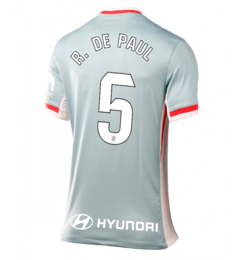 Matchtröjor Fotboll Atlético Madrid Bortatröja 2024/25 med namn Rodrigo De Paul 5