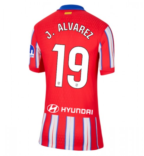 Köpa Fotbollströjor Dam Atlético Madrid Hemmatröja 2024/25 med tryck Julian Alvarez 19