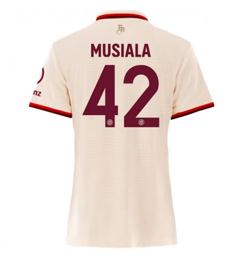 Billiga Fotbollströjor Dam Bayern München Tredjetröja 2024/25 med tryck Jamal Musiala 42