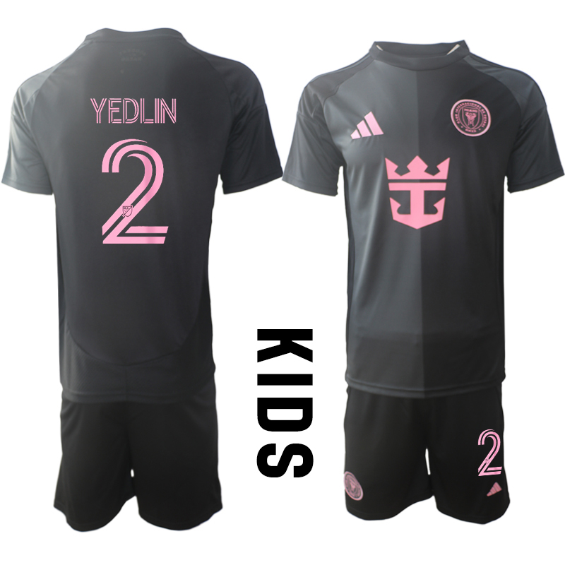 Köpa Billiga Fotbollströjor Barn Inter Miami CF Bortatröja 2025/26 DeAndre Yedlin 2