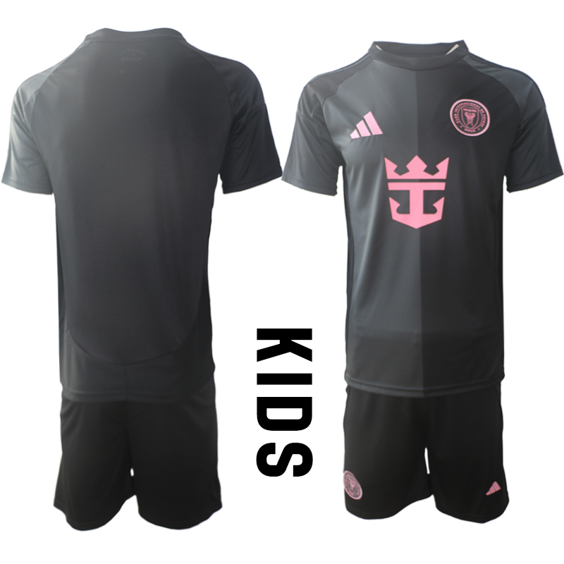 Köpa Billiga Fotbollströjor Barn Inter Miami CF Bortatröja 2025/26 Kortärmad + Shorts