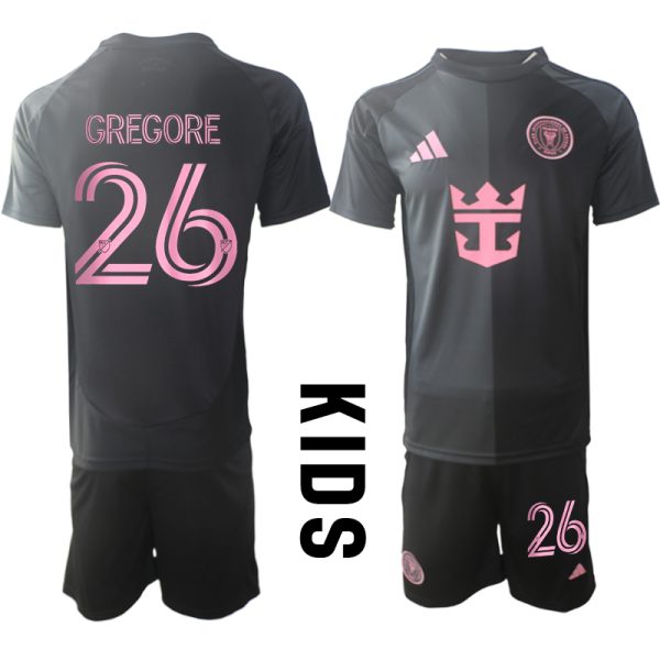Köpa Billiga Fotbollströjor Barn Inter Miami CF Bortatröja 2025/26 Gregore 26