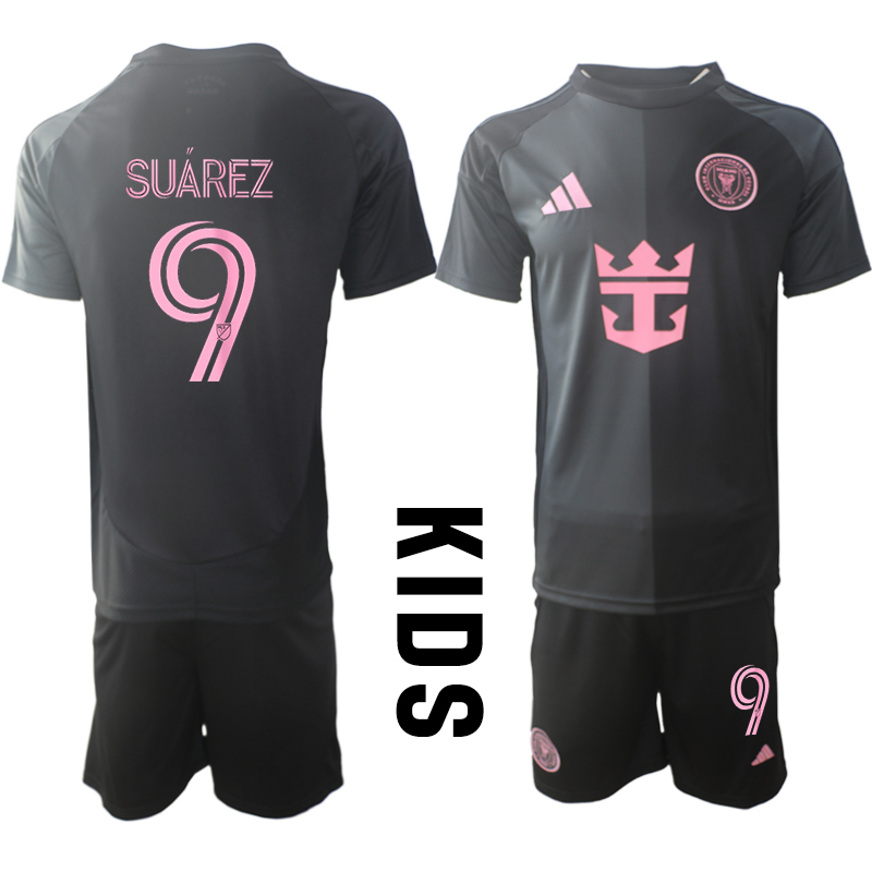 Köpa Billiga Fotbollströjor Barn Inter Miami CF Bortatröja 2025/26 Luis Suárez 9