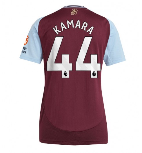 Köpa Fotbollströjor Dam Aston Villa Hemmatröja 2024/25 Kortärmad Boubacar Kamara 44