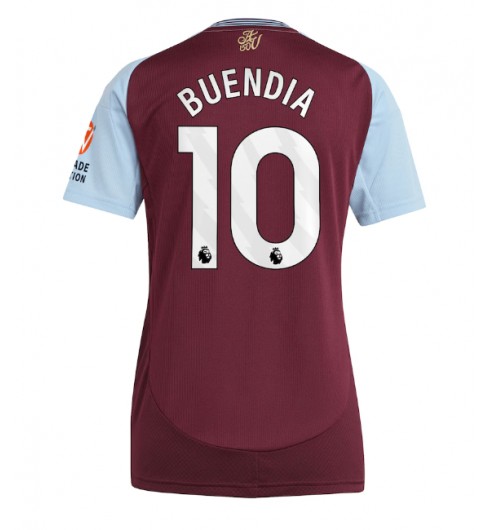 Köpa Fotbollströjor Dam Aston Villa Hemmatröja 2024/25 Kortärmad Emiliano Buendia 10