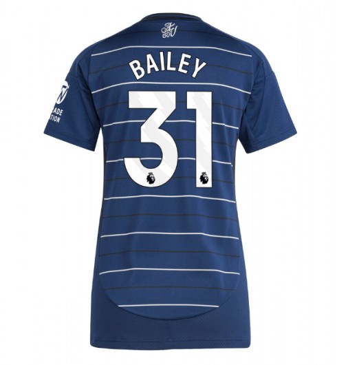 Dam Aston Villa Tredjetröja 2024/25 Fotbollströjor med tryck Leon Bailey 31
