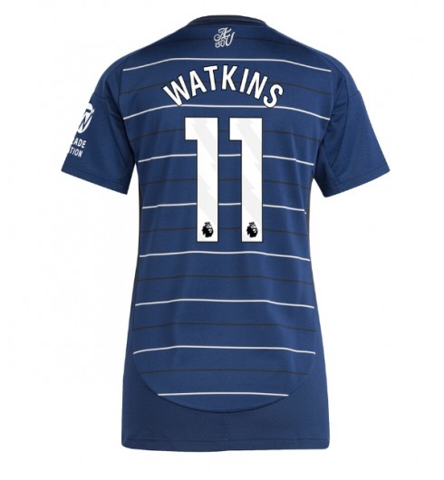 Dam Aston Villa Tredjetröja 2024/25 Fotbollströjor med tryck Ollie Watkins 11
