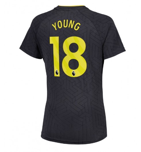 Köpa Fotbollskläder Dam Everton Bortatröja 2024/25 Ashley Young 18 Kortärmad