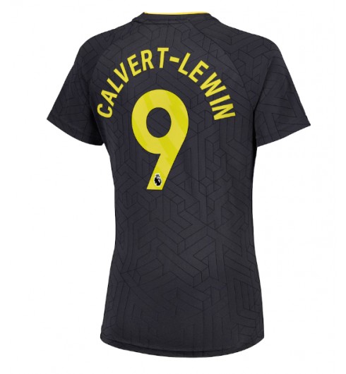 Köpa Fotbollskläder Dam Everton Bortatröja 2024/25 Dominic Calvert-Lewin 9 Kortärmad