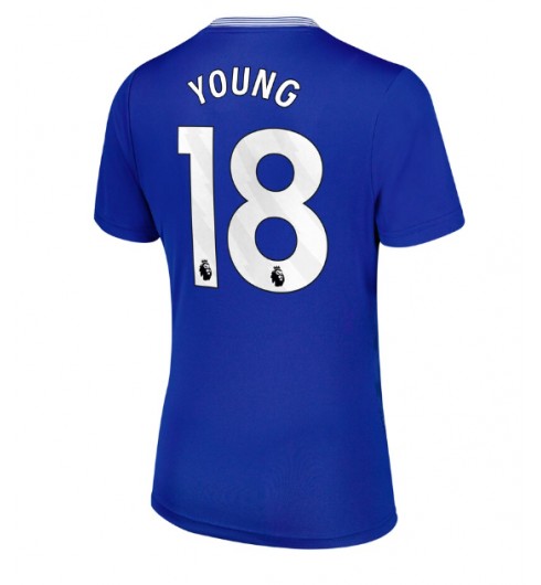 Köpa Fotbollskläder Dam Everton Hemmatröja 2024/25 Kortärmad Ashley Young 18