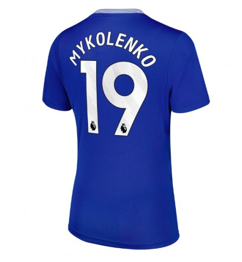 Köpa Fotbollskläder Dam Everton Hemmatröja 2024/25 Kortärmad Vitaliy Mykolenko 19