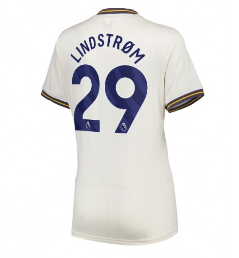 Billiga Fotbollströjor Dam Everton Tredjetröja 2024/25 Kortärmad Jesper Lindstrom 29