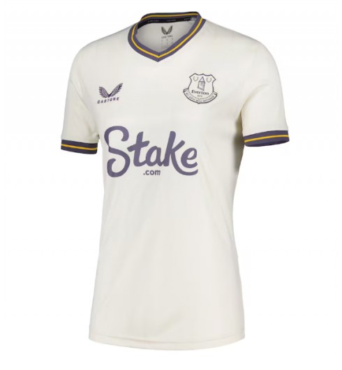 Billiga Fotbollströjor Dam Everton Tredjetröja 2024/25 Kortärmad