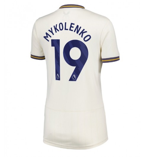 Billiga Fotbollströjor Dam Everton Tredjetröja 2024/25 Kortärmad Vitaliy Mykolenko 19