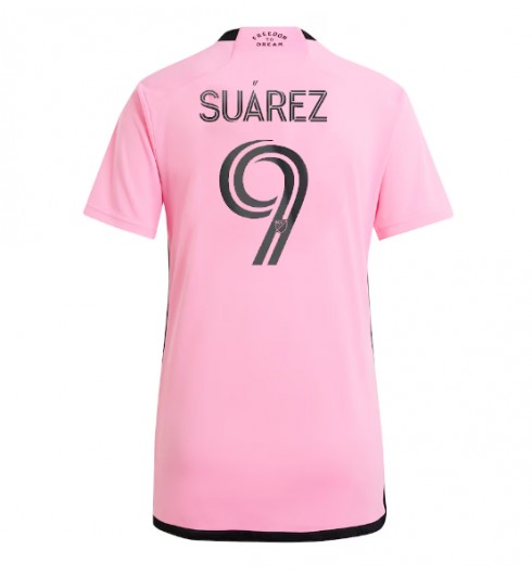 Köpa Fotbollskläder Dam Inter Miami Hemmatröja 2024/25 Luis Suarez 9