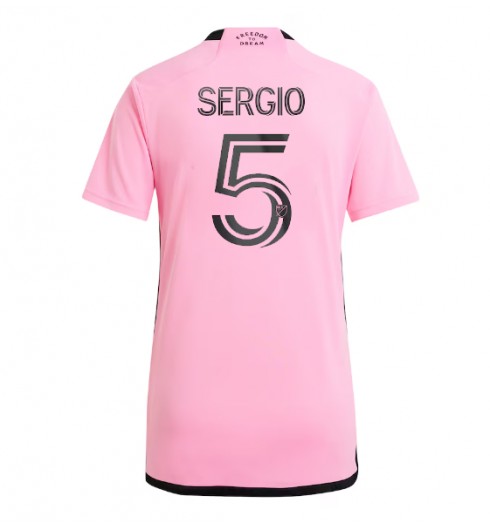 Köpa Fotbollskläder Dam Inter Miami Hemmatröja 2024/25 Sergio Busquets 5