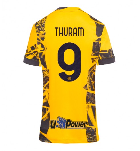 Fotbollströjor Billigt Dam Inter Milan Tredjetröja 2024/25 med tryck Marcus Thuram 9