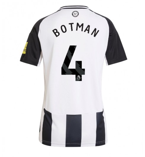 Billiga Fotbollströjor Dam Newcastle United Hemmatröja 2024/25 Kortärmad Sven Botman 4