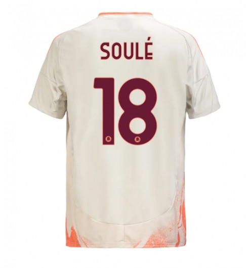 Köpa Herr AS Roma Bortatröja 2024/25 Fotbollströjor med tryck Matias Soule 18