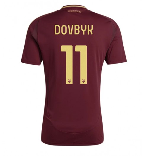 Fotbollströjor Billigt Herr AS Roma Hemmatröja 2024/25 Kortärmad Artem Dovbyk 11
