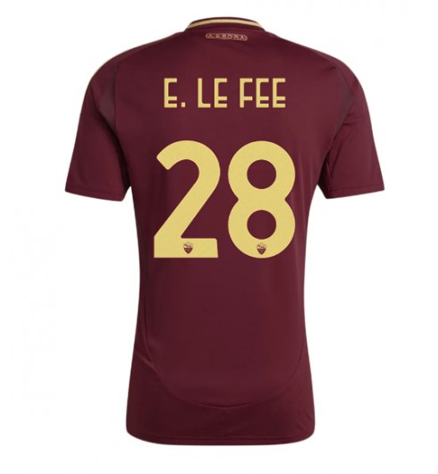 Fotbollströjor Billigt Herr AS Roma Hemmatröja 2024/25 Kortärmad Enzo Le Fee 28