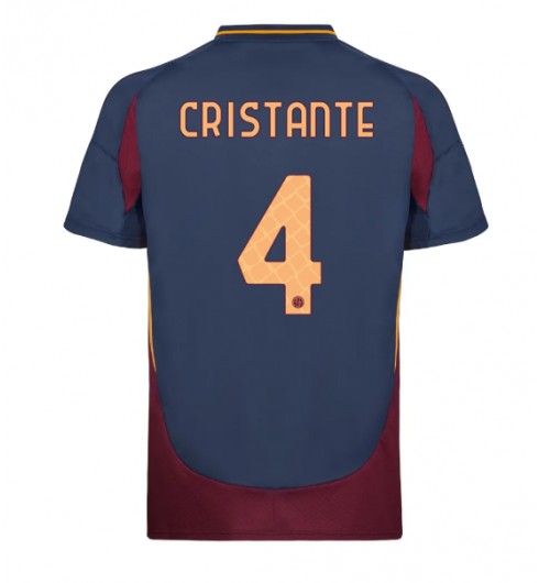 Köpa Fotbollströjor Herr AS Roma Tredjetröja 2024/25 Kortärmad Bryan Cristante 4
