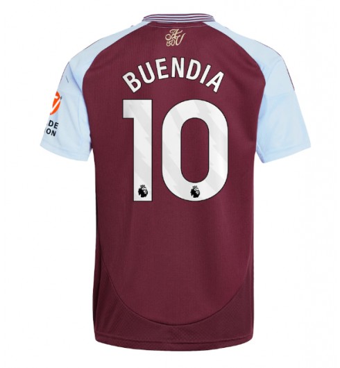 Köpa Fotbollströjor Billigt Herr Aston Villa Hemmatröja 2024/25 Kortärmad Emiliano Buendia 10