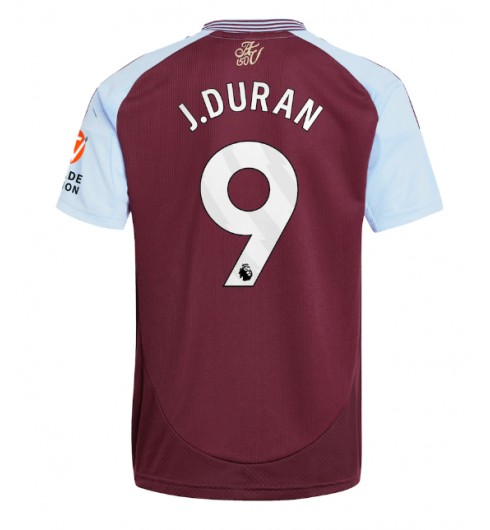 Köpa Fotbollströjor Billigt Herr Aston Villa Hemmatröja 2024/25 Kortärmad Jhon Duran 9