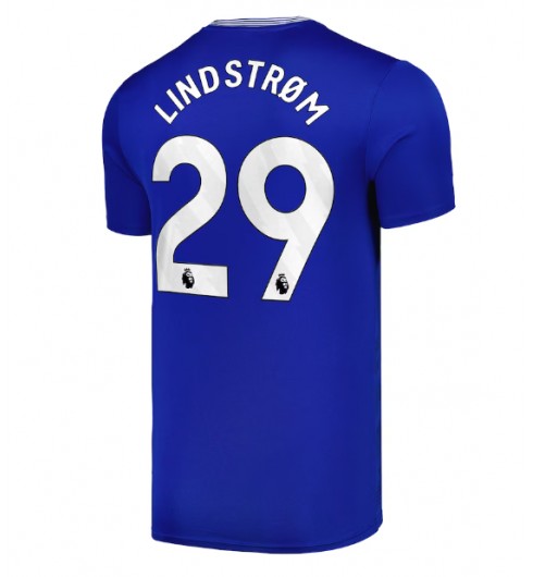 Fotbollströjor Billigt Herr Everton Hemmatröja 2024/25 Kortärmad Jesper Lindstrom 29